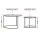 Artiss Nesting Coffee Table Set of 2 with Marble Effect Top, Metal Frame, 70cm & 50cm, Space-Saving, Easy to Assemble