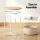 Artiss Round Coffee Table Side End Table 45cm with Built in Charging Station and Storage Basket 35kg