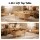 Artiss 100cm Oval Lift Top Coffee Table with Hidden Storage Pop-Up Desk and Natural Fluted Finish