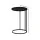 Artiss Emma Black Round Coffee Table - Industrial Style, Durable & Space-Saving Side Table with 20KG Capacity