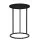 Artiss Emma Black Round Coffee Table - Industrial Style, Durable & Space-Saving Side Table with 20KG Capacity
