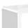 Artiss Glossy White Nesting Coffee Table Set of 3 - High Gloss PU & UV Lacquer, Scratch Resistant, Easy Assembly
