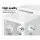 Artiss Glossy White Nesting Coffee Table Set of 3 - High Gloss PU & UV Lacquer, Scratch Resistant, Easy Assembly