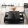 Artiss Coffee Table, Particle Board, Black, 95x60x31cm, 4 Drawers, Modern Design, UV High-Gloss Finish, Easy Assembly
