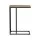 Artiss Side Table, Particle Board & Steel, 47x27x64cm, Wood & Black, Industrial Style, Space-Saving & Sturdy Design