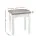 Artiss Dressing Table Stool, Velvet Fabric, 37x27x45cm, Grey - Elegant French Provincial Design, Comfortable Seating