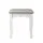 Artiss Dressing Table Stool, Velvet Fabric, 37x27x45cm, Grey - Elegant French Provincial Design, Comfortable Seating