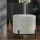 Artiss Ottoman Foot Stool, Linen, 38x38x40cm, Grey - Versatile Seating & Footrest, Modern & Durable Design