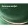 Artiss Velvet Ottoman Foot Stool - Round Green, Tufted Seat, Gold Ring Accents, 40x40x45cm, 120kg Capacity, No Assembly