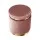 Artiss Velvet Pink Ottoman Foot Stool – Round, Tufted, Sturdy with Gold Accents, 40x40x45cm, 120kg Capacity, No Assembly