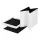 Artiss Janeska Ottoman Storage Footstool - White Boucle Fabric, Versatile Seating & Hidden Storage Solution