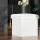 Artiss Janeska Ottoman Storage Footstool - White Boucle Fabric, Versatile Seating & Hidden Storage Solution