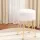 Artiss Ottoman Storage Footstool, Velvet, 32x32x46cm, White, Reversible Lid, Multi-Functional, Easy Assembly