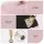 Artiss Pink Storage Ottoman Vanity Foot Stool with Reversible Lid Faux Fur Metal Legs 150kg Capacity