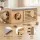 Artiss Pet Ottoman Footrest Bench 100kg Capacity with Removable Cushion and Ventilated Door Natural Pine