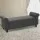 Artiss 125cm Grey Linen Storage Ottoman Blanket Box: Elegant Seating & Ample Storage with Solid Wood Construction