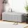 Artiss Velvet Storage Ottoman Blanket Box, Grey, 103cm - Premium Velvet, 300kg Seat Capacity, Ample Storage Space