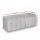 Artiss Velvet Storage Ottoman Blanket Box, Grey, 103cm - Premium Velvet, 300kg Seat Capacity, Ample Storage Space