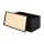 Artiss Storage Ottoman Bench Folding Blanket Box with Reversible Tray Top Hidden Storage Footstool Black