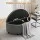 Artiss Linen Storage Ottoman Bench Half Round Tufted Upholstered Footstool Grey 110cm x 41cm x 46cm