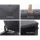 Artiss 140cm Dark Grey Faux Linen Storage Ottoman Blanket Box - Elegant Tufted Seat, Extra-Long Design, Ample Storage