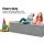 Artiss 140cm Grey Linen Storage Ottoman Blanket Box: Elegant Seating & Ample Storage Solution for Modern Homes