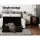 Artiss 97cm Black Faux Leather Storage Ottoman Blanket Box - Elegant Seating with Generous Storage & Solid Wood Frame