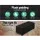 Artiss 97cm Black Faux Linen Storage Ottoman Blanket Box - Luxury Seating & Ample Storage with Solid Wood Frame