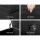 Artiss 97cm Black Faux Linen Storage Ottoman Blanket Box - Luxury Seating & Ample Storage with Solid Wood Frame