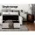 Artiss 97cm White Storage Ottoman Blanket Box - Premium Faux PU Leather, Solid Wood Frame, Generous Storage Space