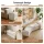 Artiss Folding Paper Bench Expandable Accordion Stool Seats 4 Adults PU Leather Cushions 240kg Capacity