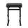 Alpha Adjustable Piano Bench H-Shape Heavy Duty PVC Foam Padded Seat Black 46 to 58.5cm Height Iron Frame