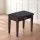 Alpha Piano Bench Stool with Storage, Solid Wood, Brown PU Leather, 55x34cm, Cushioned Seat, Anti-Slip, Vintage Style