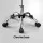 Artiss Salon Stool Swivel Chair, PVC Leather, Adjustable Height, Black, 49.5cm-60cm, Stylish Comfort for Any Space