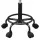 Artiss Salon Stool, PVC Leather, Adjustable Height 50.5cm-66cm, Black, 360° Swivel, Comfort & Style for Any Space