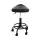 Artiss Salon Stool Saddle Swivel Chair, PU Leather, Black, Adjustable Height 50-67cm, Comfort & Style for Any Space