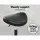 Artiss Salon Stool Saddle Swivel Chair, PU Leather, Black, Adjustable Height 50-67cm, Comfort & Style for Any Space