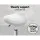 Artiss Salon Stool Saddle Swivel Chair, Premium PU Leather, White, Adjustable Height 50-67cm, 360° Rotatable, Comfort