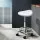 Artiss Salon Stool Saddle Swivel Chair, Premium PU Leather, White, Adjustable Height 50-67cm, 360° Rotatable, Comfort