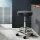 Artiss 2x Salon Stool Round Swivel Chair Black - PU Leather, 360° Rotatable, Height Adjustable, Chrome Base, Set of 2