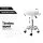 Artiss White Salon Stool: Stylish & Comfortable Round Swivel Chair with Adjustable Height & 360° Rotation
