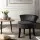 Artiss Vanity Stool, Velvet, Black, 51x51.5x55cm, Abella, Button Tufted Design, High-Density Foam Comfort