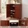 Artiss 5 Tier Bamboo Shoe Cabinet with Adjustable Shelves Walnut Fluted Doors Soft Close Hinges