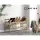 Artiss Shoe Rack Cabinet, Bamboo, Pine, 70x40x25.5cm - Stylish 2-Tier Storage Organiser for 6 Pairs, Easy Assembly