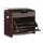 Artiss 2-Piece Shoe Bench Set with Lift-Up Seats Hidden Storage and 18-Pair Capacity Walnut Adjustable Shelves
