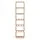 Artiss 7 Tier Bamboo Foldable Shoe Rack Organiser 2.5kg Per Shelf X-Frame Pine Finish Entryway No Assembly