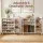 Artiss 8-Tier Shoe Cabinet White with 3 Adjustable Shelves Stores up to 30 Pairs 112x35x100cm and Magnetic Doors