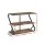Artiss Sawyer 3-Tier Shoe Rack Cabinet - Black, Industrial Style, E1 Particle Board, Holds 9 Pairs, 65x33.5x51.5