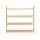 Artiss 4 Tier Shoe Rack Bamboo Storage Organiser for 12 Pairs with Curved Handles and Anti-Tip Kit Pine