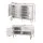 Artiss Shoe Cabinet Bench Set with Adjustable Shelves and 36-Pair Storage White